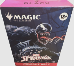 Exclusive SDCC PreRelease Magic The Gathering x Spider-Man Welcome Deck BLACK - Image 1