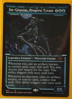 NM Jin-Gitaxias, Progress Tyrant - Foil - Showcase Kamigawa - Image 1
