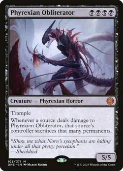 Phyrexian Obliterator- Phyrexia: All Will Be One Foil MTG-NM - Image 1
