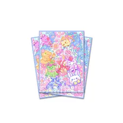 60pcs Trading Card Digimon Q-Edition OPCG Card Sleeves 66X91mm Standard Size - Image 1