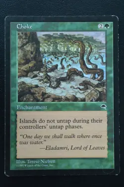Magic The Gathering MTG CHOKE Tempest MP Moderately Played - Image 1