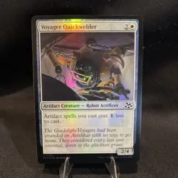Voyager Quickwelder (0037) - Aetherdrift - Common (Foil) - Image 1