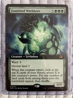 Famished Worldsire (Extended Art) Edge of Eternities 0341 Regular - Image 1
