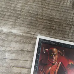 Magic The Gathering MTG Demonic Tutor Unlimited Edition MP Good Ungraded * - Image 4