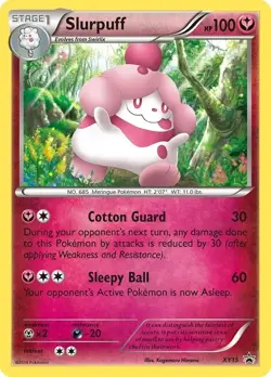 POKEMON BLACK STAR PROMO SLURPUFF XY15 NM (NEAR MINT) - Image 1