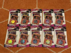 Lot of 10 Sealed Pokemon Fusion Strike Tepig Blister Packs - Sword & Shield TCG - Image 1