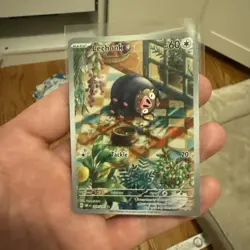 TCG Pokemon English Lechonk 209/197 SV03: Obsidian Flames Holo NM - Image 1