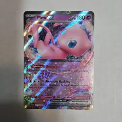 🔥Pokemon TCG-Mew ex-151/165-Scarlet & Violet 151-Double Rare-Holo-M/NM!🔥 - Image 1