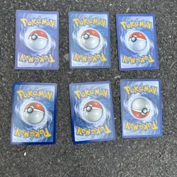 Lot Of 6 Legendary Pokemon Shimmer Cards Pretty Decent Condition Holo Rare - Image 2