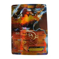 NM Pokemon Heatran EX Black & White Plasma Freeze Holo Ultra Rare 13/116 (2013) - Image 1