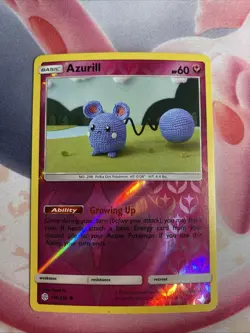 Azurill - 146/236 - Reverse Holo Common - Cosmic Eclipse - Pokemon Card NM - Image 1