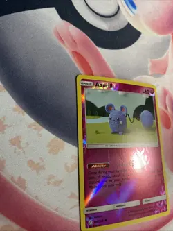 Azurill - 146/236 - Reverse Holo Common - Cosmic Eclipse - Pokemon Card NM - Image 3