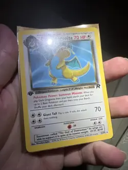 Pokemon TCG - Dark Dragonite 1st Edition Non-Holo Team Rocket 22/82- - Image 3
