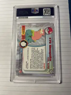 PSA 10 Topps Pokemon Slowpoke Chrome Holo Animation Series 2 #79 Foil. - Image 2