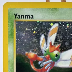 Pokemon TCG Card English Unlimited Neo Discovery Yanma 17/75 Holo Rare LP🌀 - Image 2