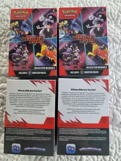 Pokemon Destined Rivals Booster Bundles Lot Of 4 New Sealed - Image 2