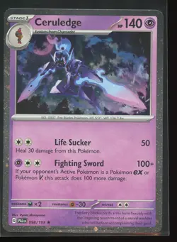 Ceruledge 098/193 Near Mint Cosmos Holo Pokemon TCG Paldea Evolved SWIRL - Image 1
