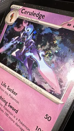 Ceruledge 098/193 Near Mint Cosmos Holo Pokemon TCG Paldea Evolved SWIRL - Image 3