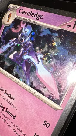 Ceruledge 098/193 Near Mint Cosmos Holo Pokemon TCG Paldea Evolved SWIRL - Image 4