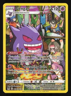Gengar TG06/TG30 Near Mint Pokemon TCG SWSH Lost Origins Trainer Gallery - Image 1