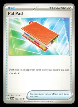 4x Pal Pad 182/198 1 NM Reverse 3 NM Normal Playset 4x Pokemon Scarlet & Violet - Image 2