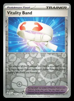 4x Vitality Band 197/198 Playset of 2 NM Reverse 2 NM Normal Scarlet & Violet - Image 1