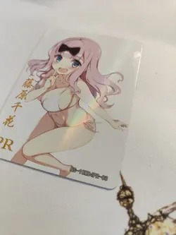 Chika Fujiwara Love War NS-10M04PR-003 Goddess Story Foil Anime Waifu Card Girl - Image 3