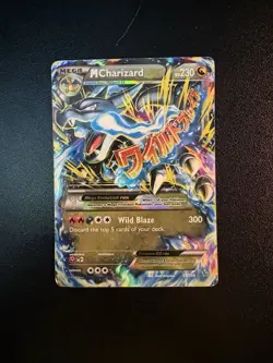 Pokemon TCG Mega M Charizard EX Card 2014 UNGRADED,69/106, XY Flashfire - Image 1