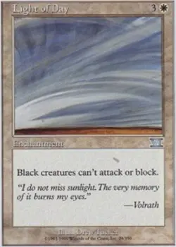Light of Day ~ Lightly Played 6th Edition Sixth MTG Magic UltimateMTG White Card - Image 1