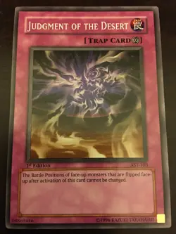 Judgement of the Desert - AST-103 - Common - Near Mint - 1st Edition Yugioh Card - Image 1