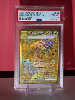 PSA 10 GEM MINT Alolan Exeggutor ex 248/191 Surging Sparks Pokemon Card - Image 1