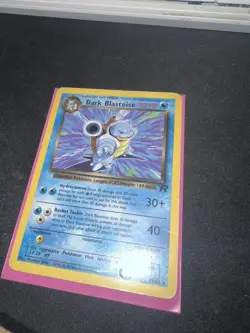 Dark Blastoise 20/82 1st Edition Team Rocket Rare NON-HOLO Pokemon Card WOTC - Image 4