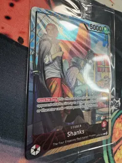 One Piece | Shanks OP09-001 | PSA Exclusive Promo Card | SEALED! - Image 3