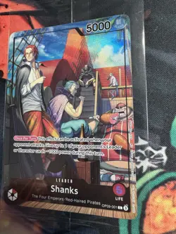 One Piece | Shanks OP09-001 | PSA Exclusive Promo Card | SEALED! - Image 4
