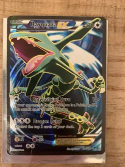 Pokemon card: Rayquaza EX Full Art 104/108 - Image 1
