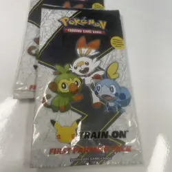 Pokemon TCG: First Partner Pack - Galar (3 Oversized Cards) 820650809613 - Image 1