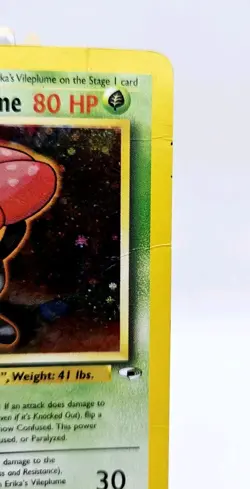 Pokemon Cards: Gym Heroes Rare Holo: Erika's Vileplume 5/132 LP - Image 4