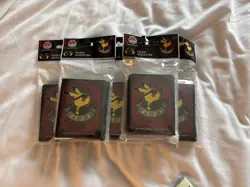 Pokemon TCG Card Sleeves World Championships Anaheim 2025 Lot of 5 - Image 1