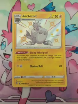 Pokemon Card Arctozolt SV046/SV122 Shining Fates Shiny Vault Holo Rare NM - Image 1