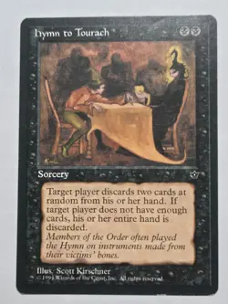 Hymn to Tourach (Kirschner) - Magic The Gathering Card MTG Fallen Empires - Image 1