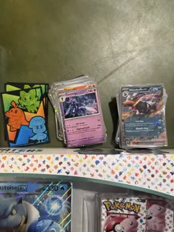 Pokemon Sealed 151 Blooming Waters Lot With Unova Tin And Miscellaneous Cards￼ - Image 3