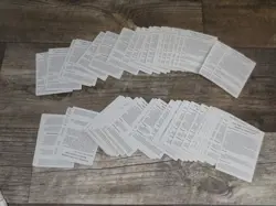 Magic The Gathering MTG Legends 1994 Rules Cards x49 Light Play Excellent Cond - Image 1