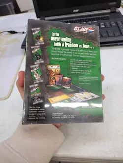 G.I. Joe TCG Two Player Starter Set Box damaged cards sealed unused - Image 2