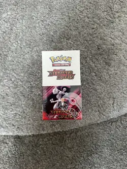 Pokemon Destined Rivals Half Booster Box (18 Packs) SEALED - Image 1