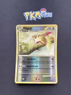 Pokemon TCG Pidgeot Triumphant 29/102 Reverse Holo Rare MP. - Image 1