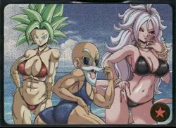 2003 DRAGON BALL WAIFU ANIME CARD GODDESS STORY ACG SEXY GIRLS DBZ #6 - Image 1