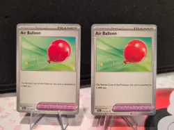 Pokemon TCG Air Balloon 🎈 (2) 079/086 Sv: Black Bolt Regular Pack Fresh - Image 1
