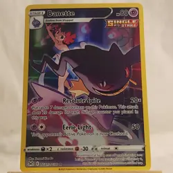 Pokemon TCG Banette Lost Origin Trainer Gallery TG07/TG30 Holo Ultra Rare - Image 1
