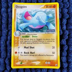 Pokemon TCG - Unseen Forces Stamped - Quagsire Holo #44/115 - LP Small Crease - Image 1