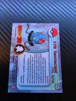 Pokemon Card - 2000 Topps Chrome Series 1 Tentacool #72 Holo Foil LP - Image 3